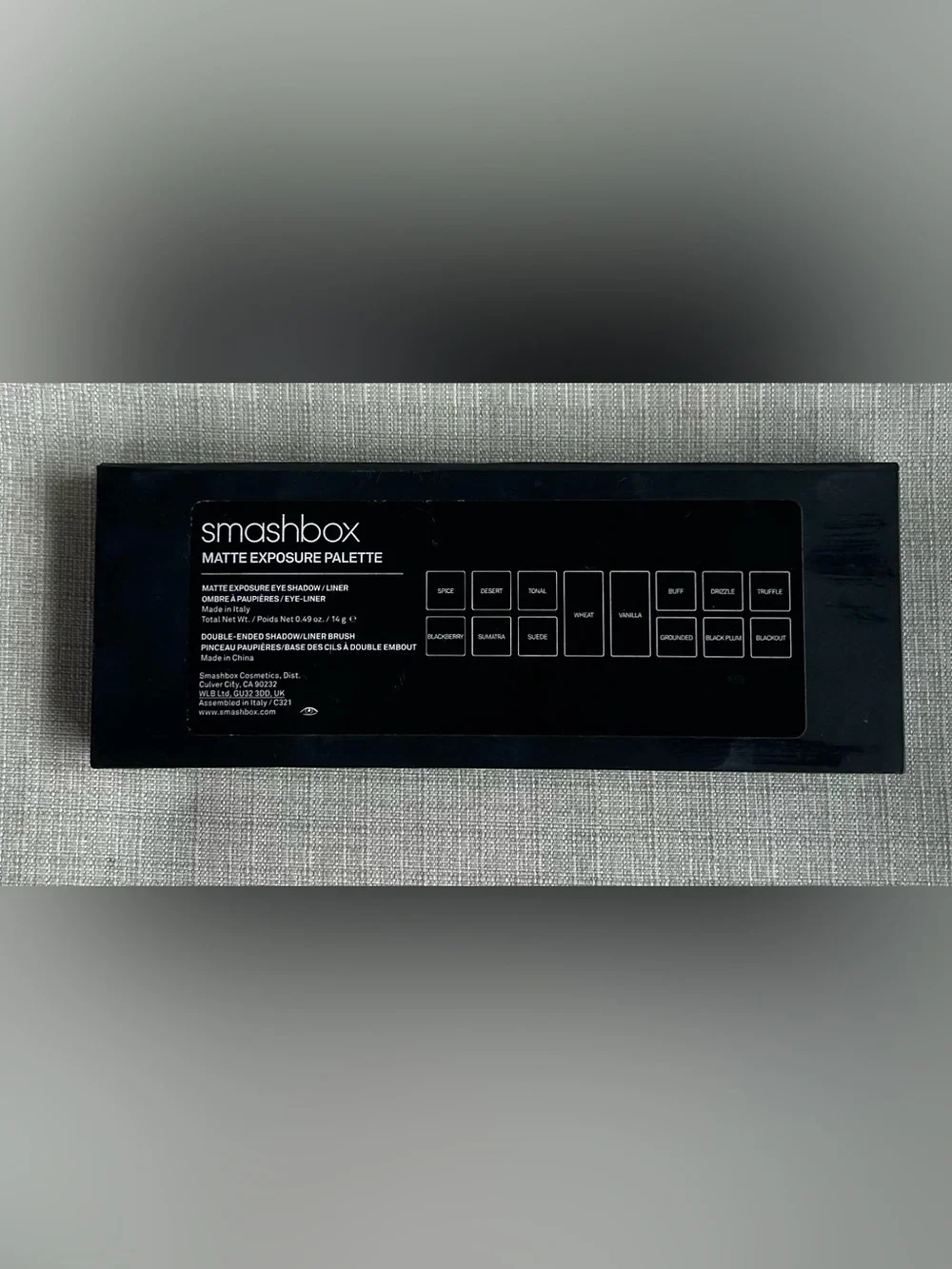 Smashbox Matte Black Exposure Eyeshadow Palette